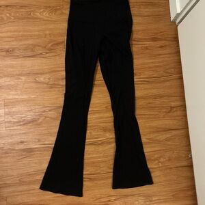 black lululemon align flare leggings size 6
